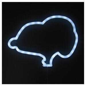 Peanuts Snoopy Neon Wall Art - Bright White •NWT
